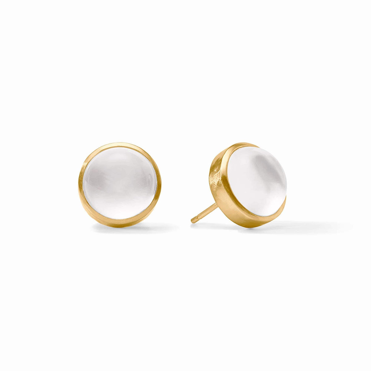 Solara Stone Stud with Iridescent Clear Crystal