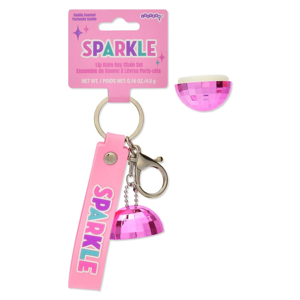iScream iScream Sparkle Lip Balm Key Chain Set - Little Miss Muffin Children & Home