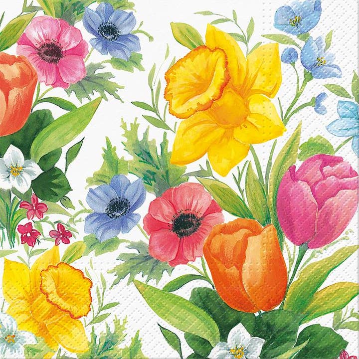 Spring Meadow Large Napkins, 20 Pack