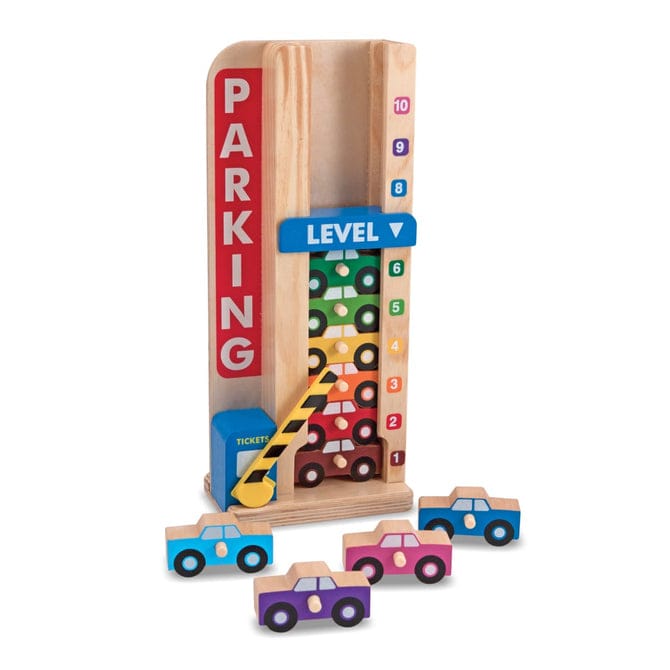 Melissa & Doug Stack & Count Parking Garage - Little Miss Muffin Children & Home