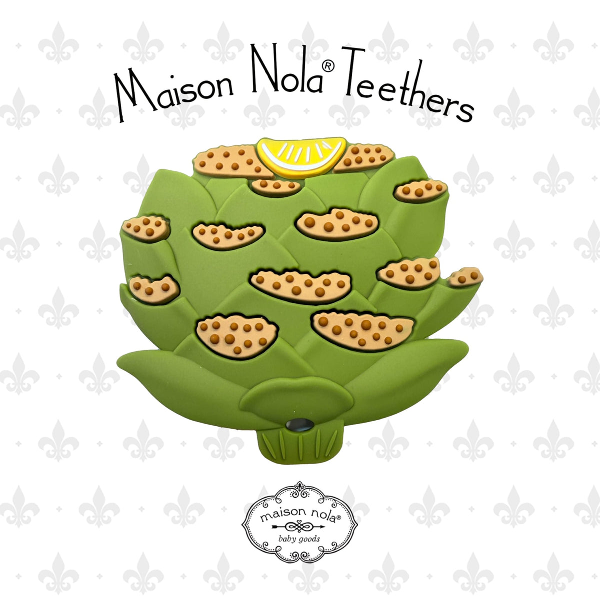 Stuffed Artichoke Teether