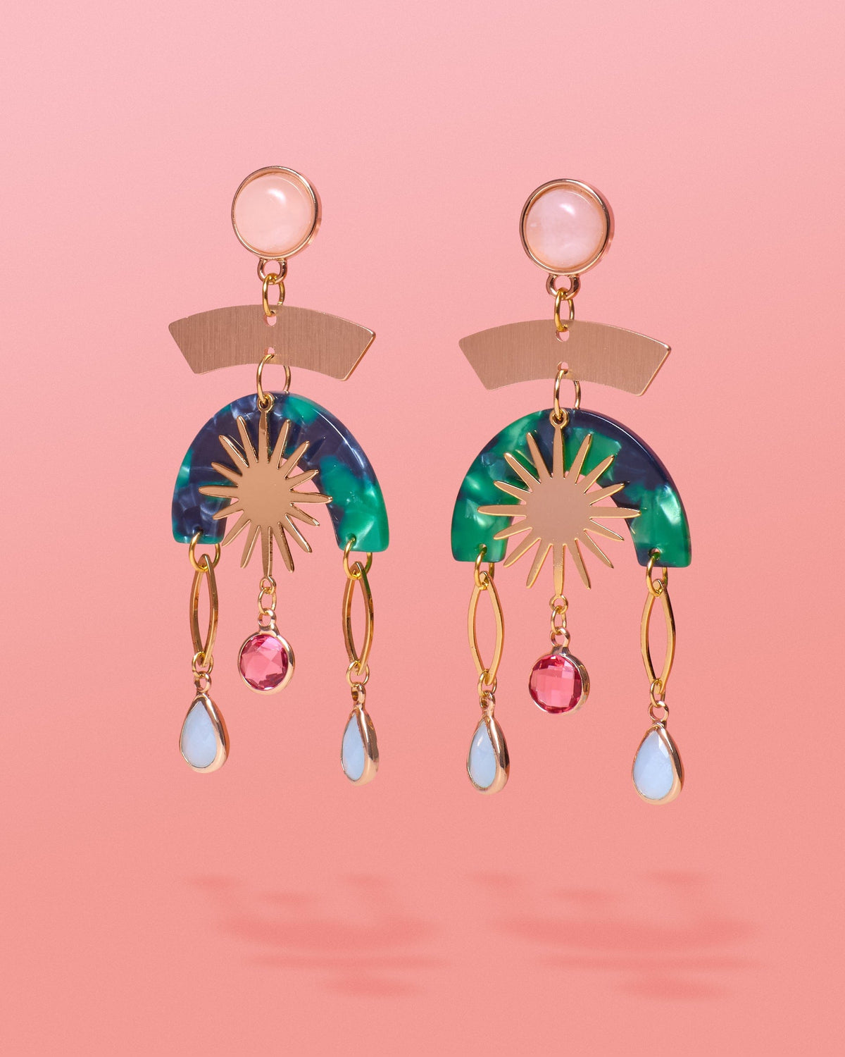 Tribe + Temple Dara Chandelier Earrings - Little Miss Muffin Children & Home