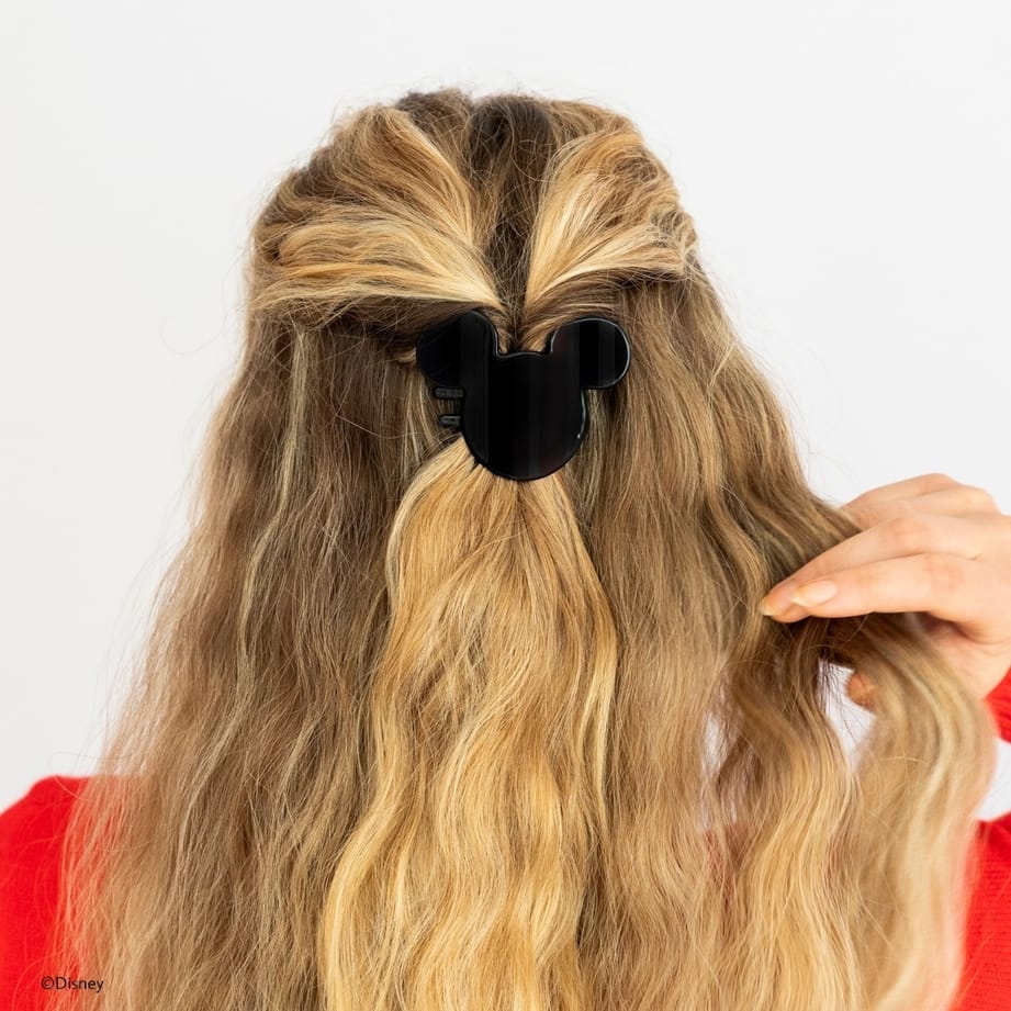 Disney Mickey Mouse Shaped Tiny Flat Hair Clip