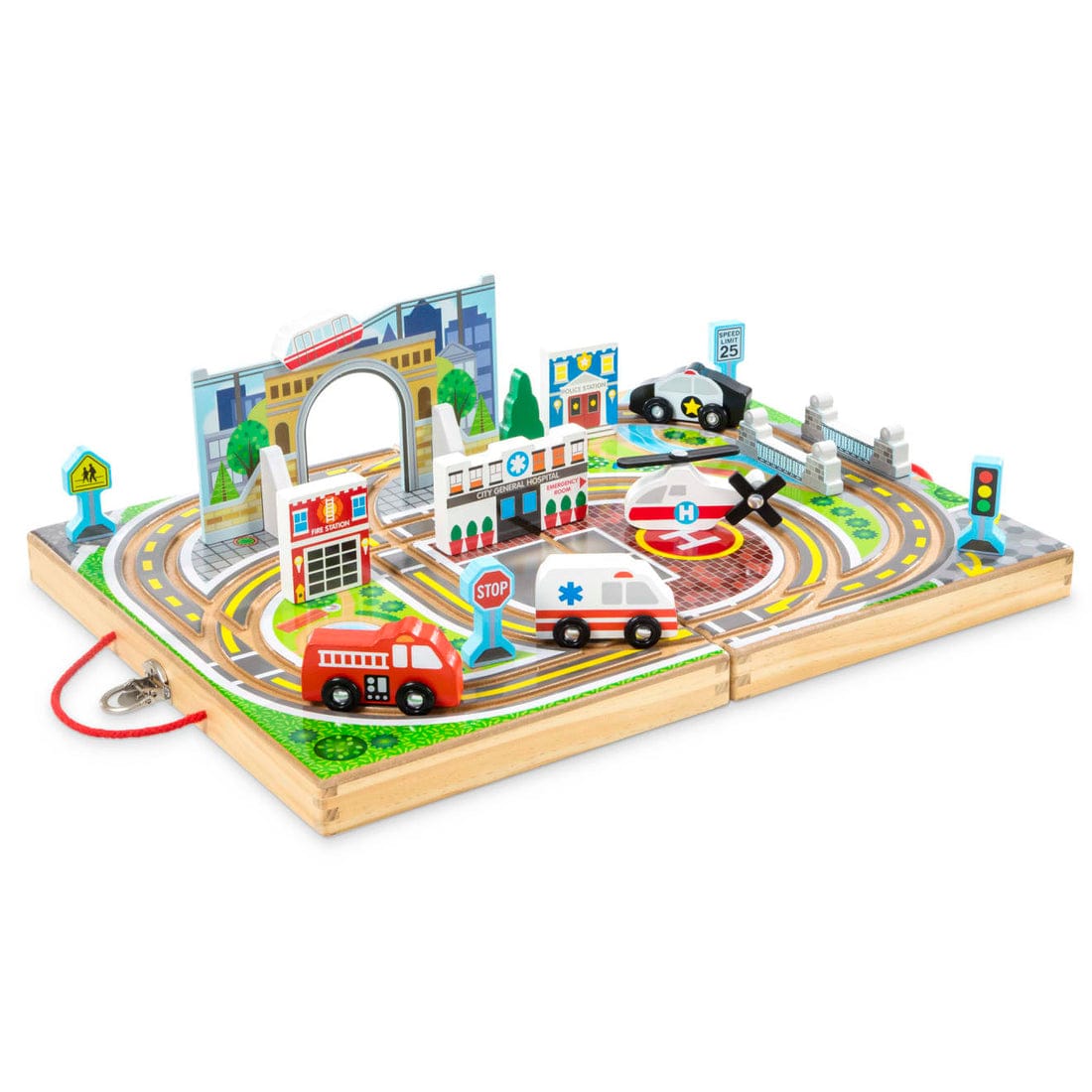 Melissa & Doug Melissa & Doug Take-Along Town - Little Miss Muffin Children & Home