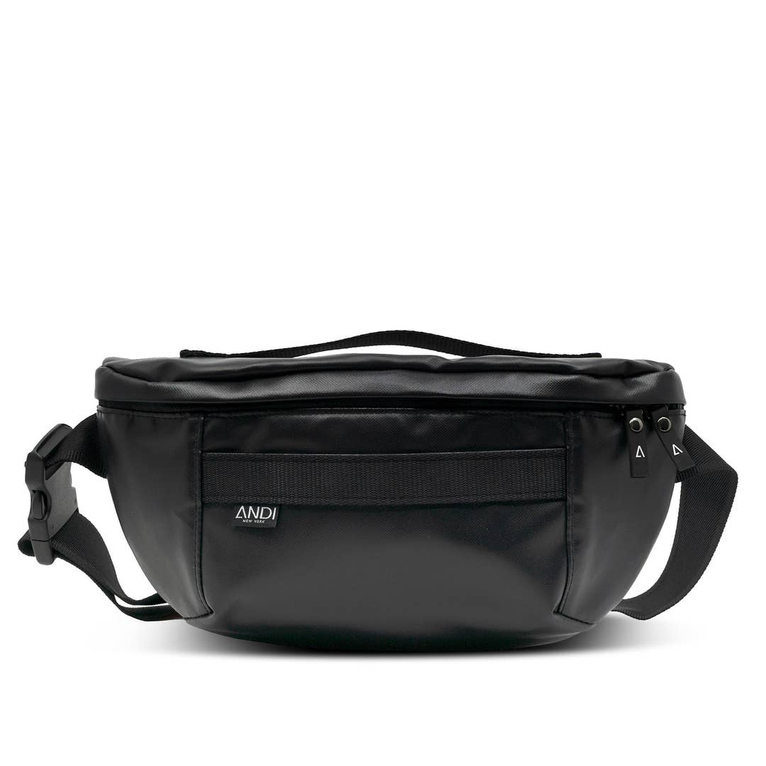 The Bum Bag Onyx Un-Leather