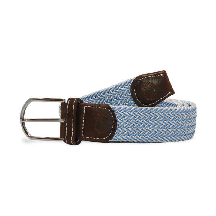 The Sarasota Woven Stretch Belt