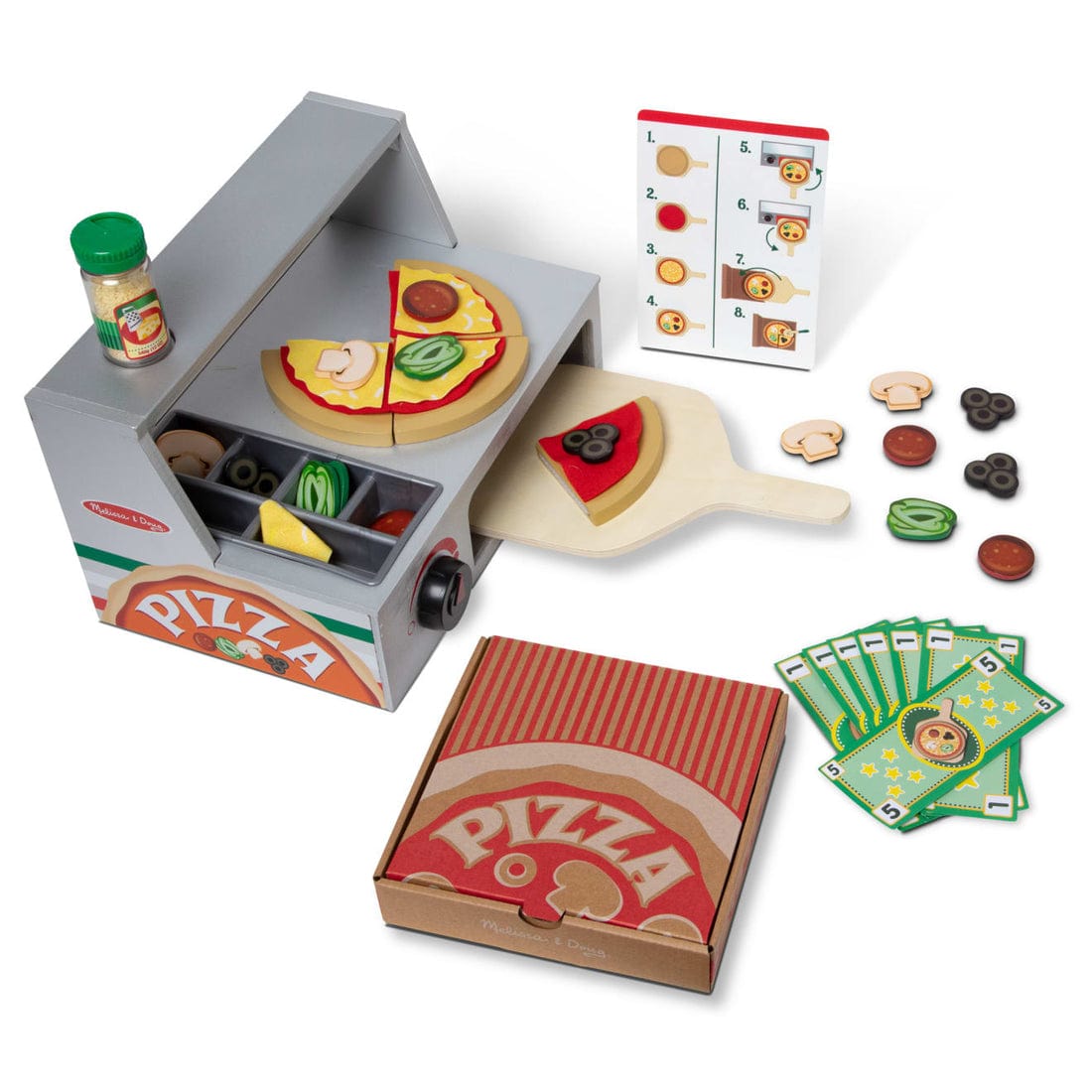 Melissa & Doug Melissa & Doug Top & Bake Pizza Counter - Little Miss Muffin Children & Home