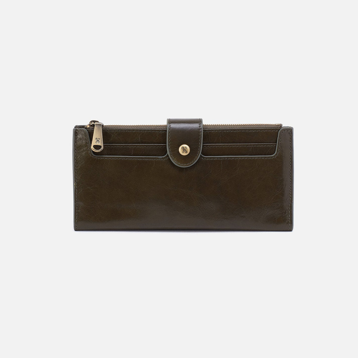 Hobo Hobo Dunn Continental Wallet In Polished Leather - Little Miss Muffin Children & Home