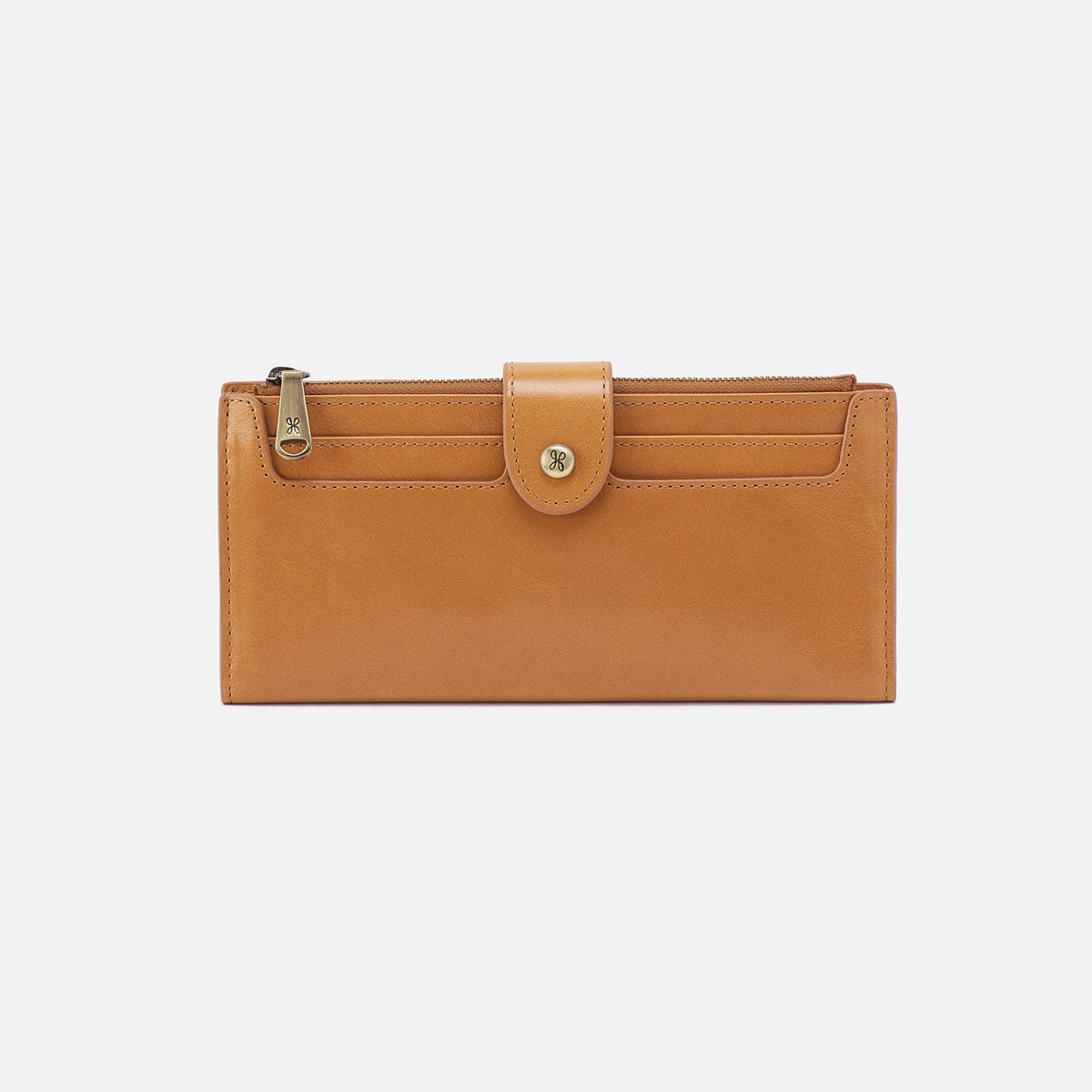 Hobo Dunn Continental Wallet In Polished Leather - Little Miss Muffin Children & Home