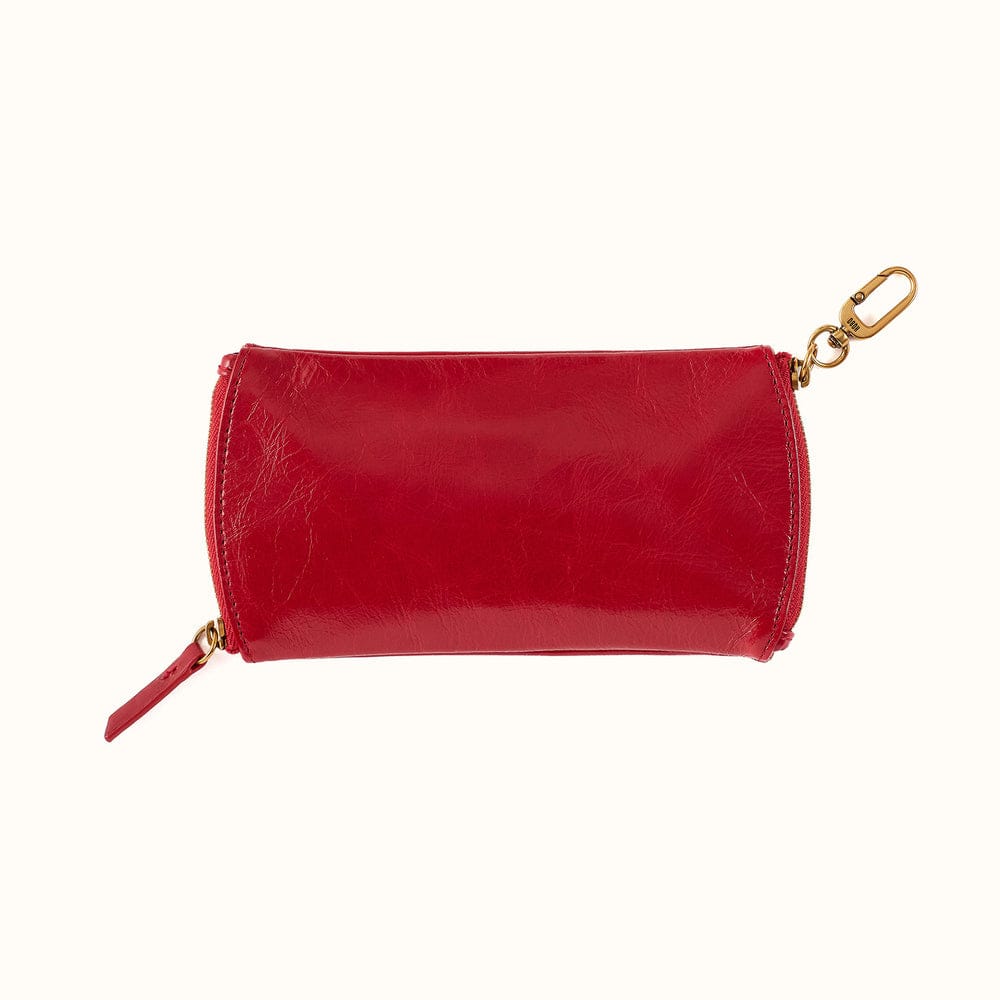 Hobo Spark Double Eyeglass Case Polished Leather - True Red - Little Miss Muffin Children & Home