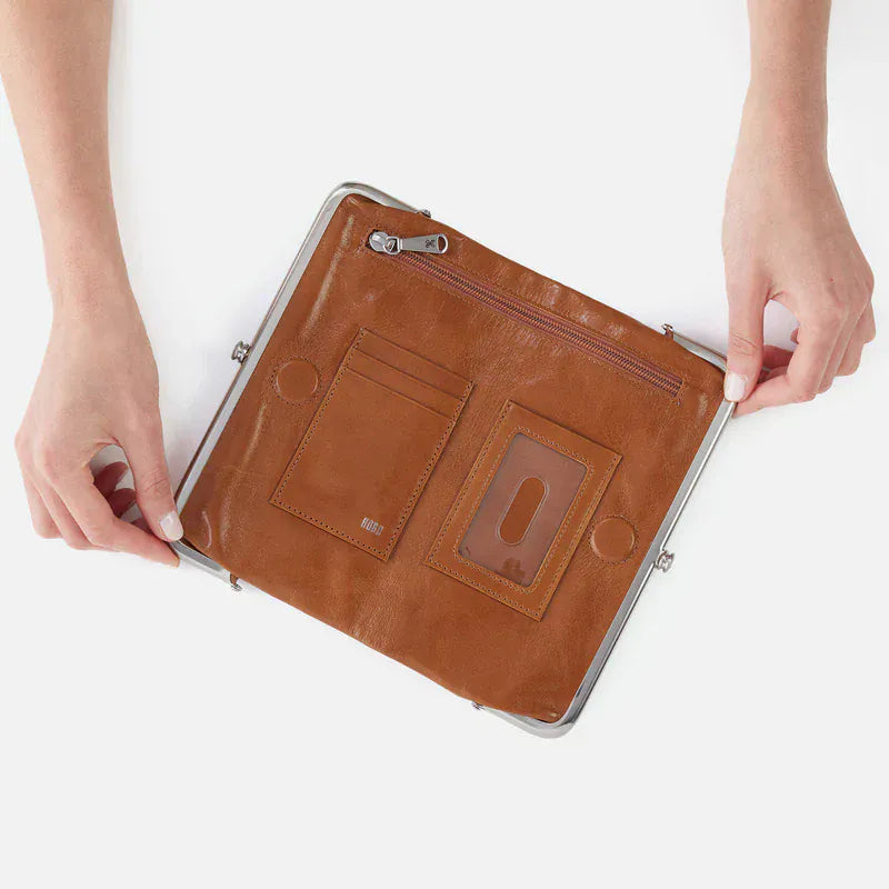 Hobo Lauren Clutch-Wallet in Polished Leather - Little Miss Muffin Children & Home