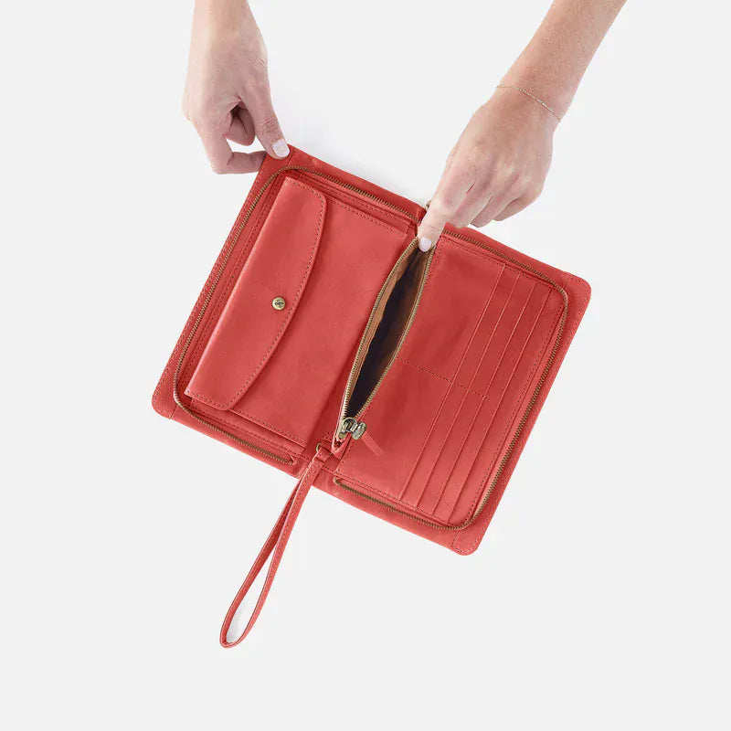 Hobo Evolve Wristlet in Polished Leather - Little Miss Muffin Children & Home