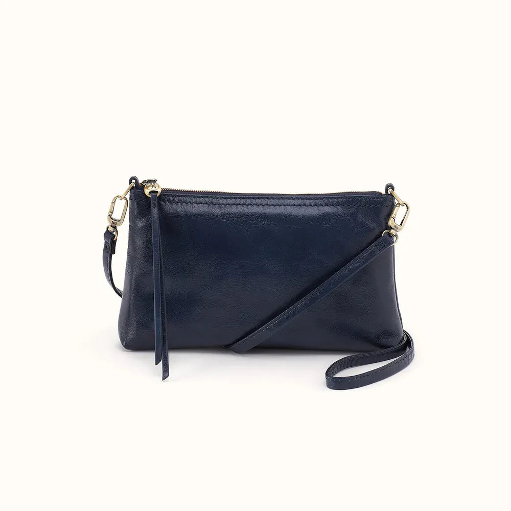 Hobo Hobo Darcy Shoulder Bag in Polished Leather - Ink Navy - Little Miss Muffin Children & Home