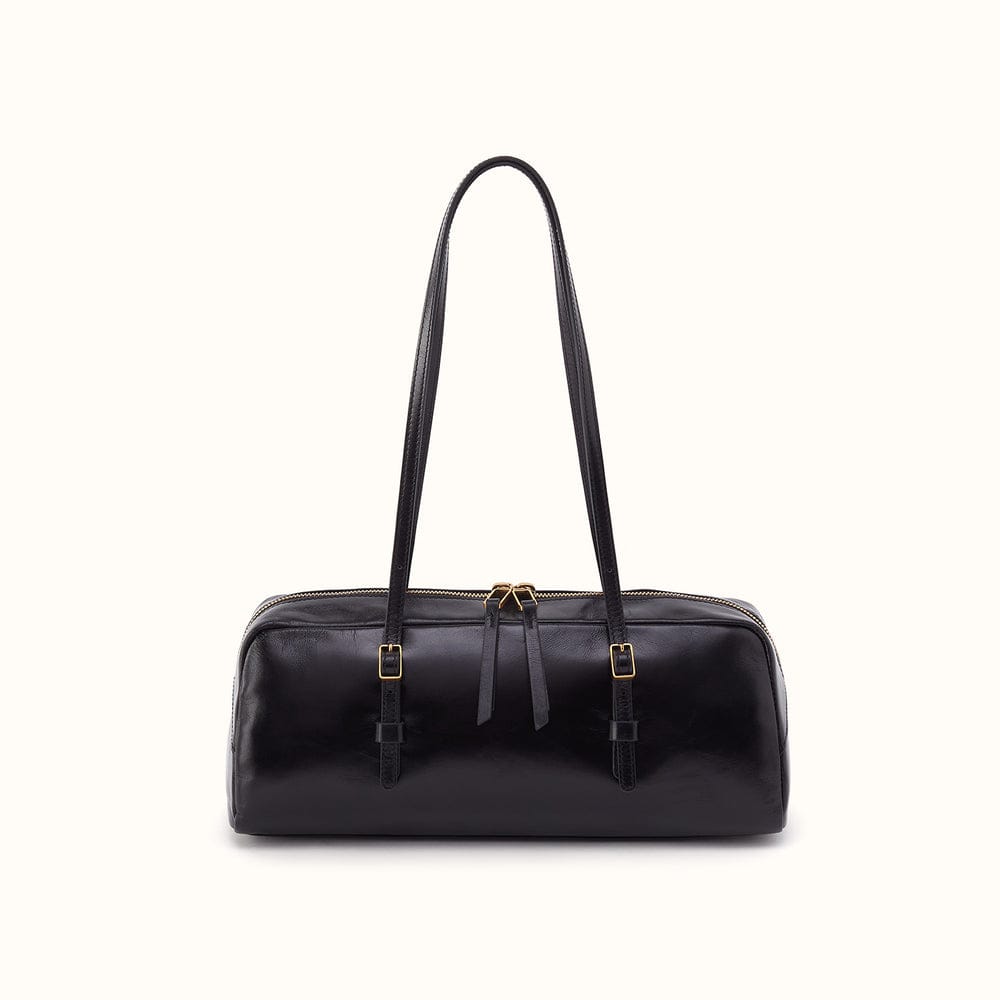 Hobo Scottie Satchel Polished Leather - Black - Little Miss Muffin Children & Home