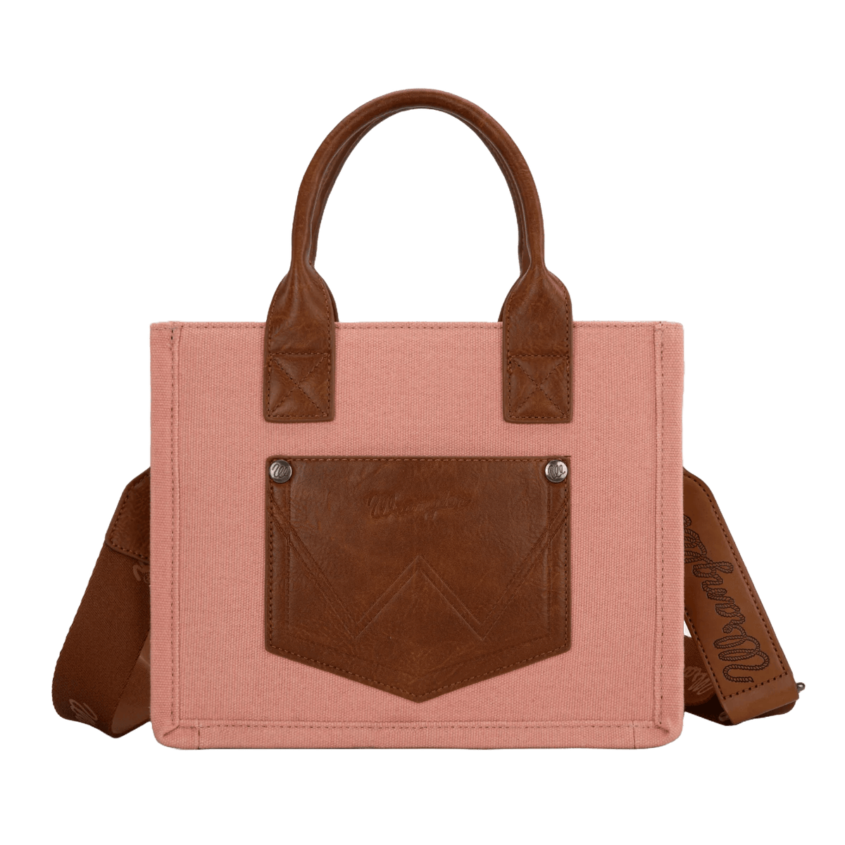 Montana West Ladies Pink Canvas Crossbody Bag - Little Miss Muffin Children & Home
