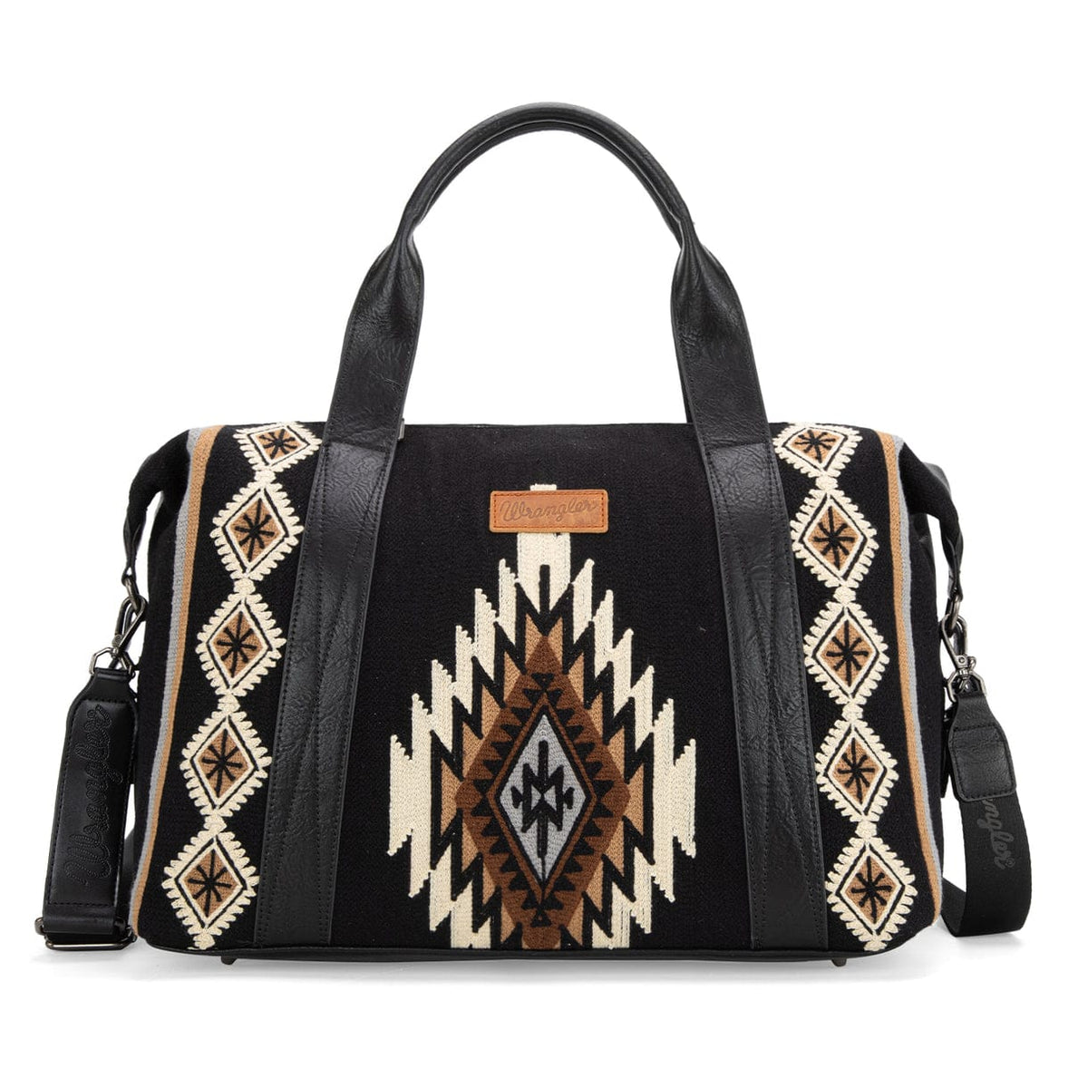 Montana West Black Wrangler Southwestern Print Duffle Bag - Little Miss Muffin Children & Home