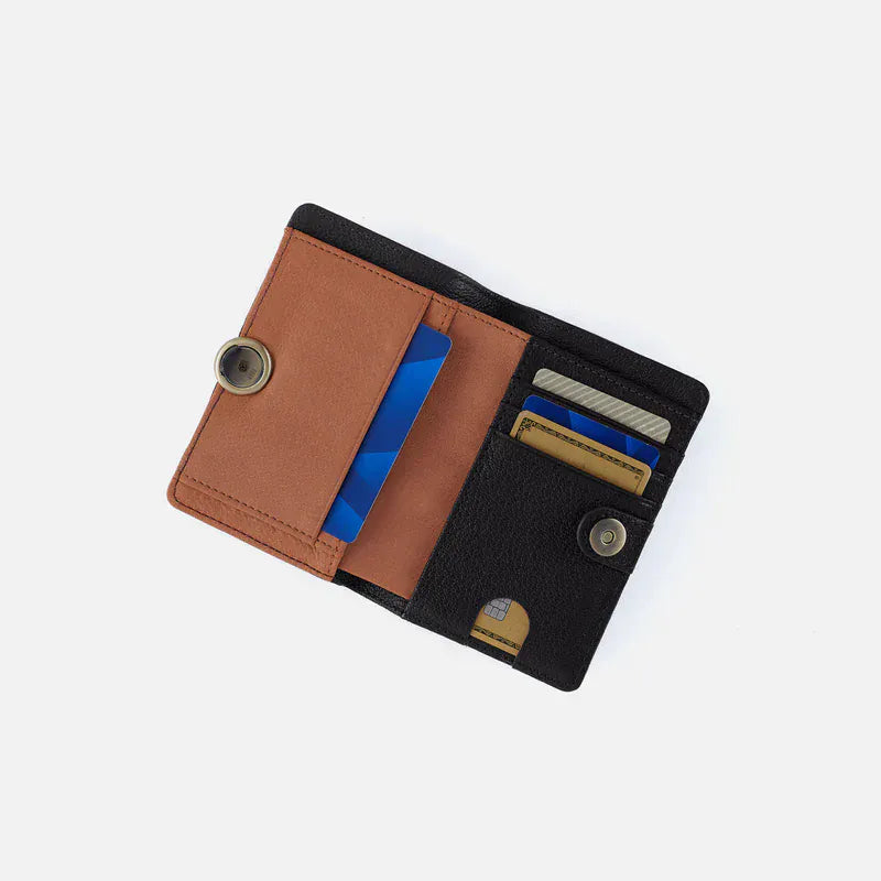 Hobo Hutton Small Wallet in Micrograin Leather - Little Miss Muffin Children & Home