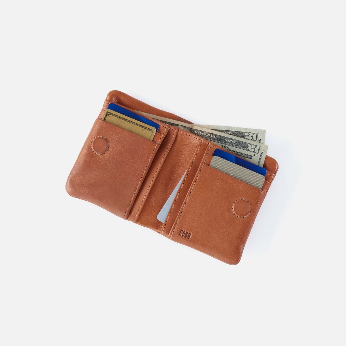 Hobo Lumen Mini Wallet in Washed Leather - Harvest Wheat - Little Miss Muffin Children & Home
