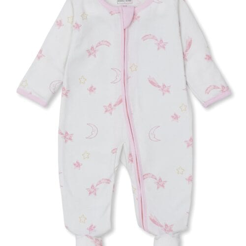 Kissy Kissy Kissy Kissy Starry Sky Print Footie with Zipper - Little Miss Muffin Children & Home