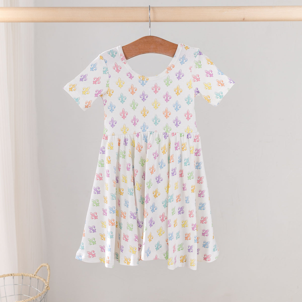 Nola Tawk Fleur de Fun Organic Cotton Twirl Dress - Little Miss Muffin Children & Home