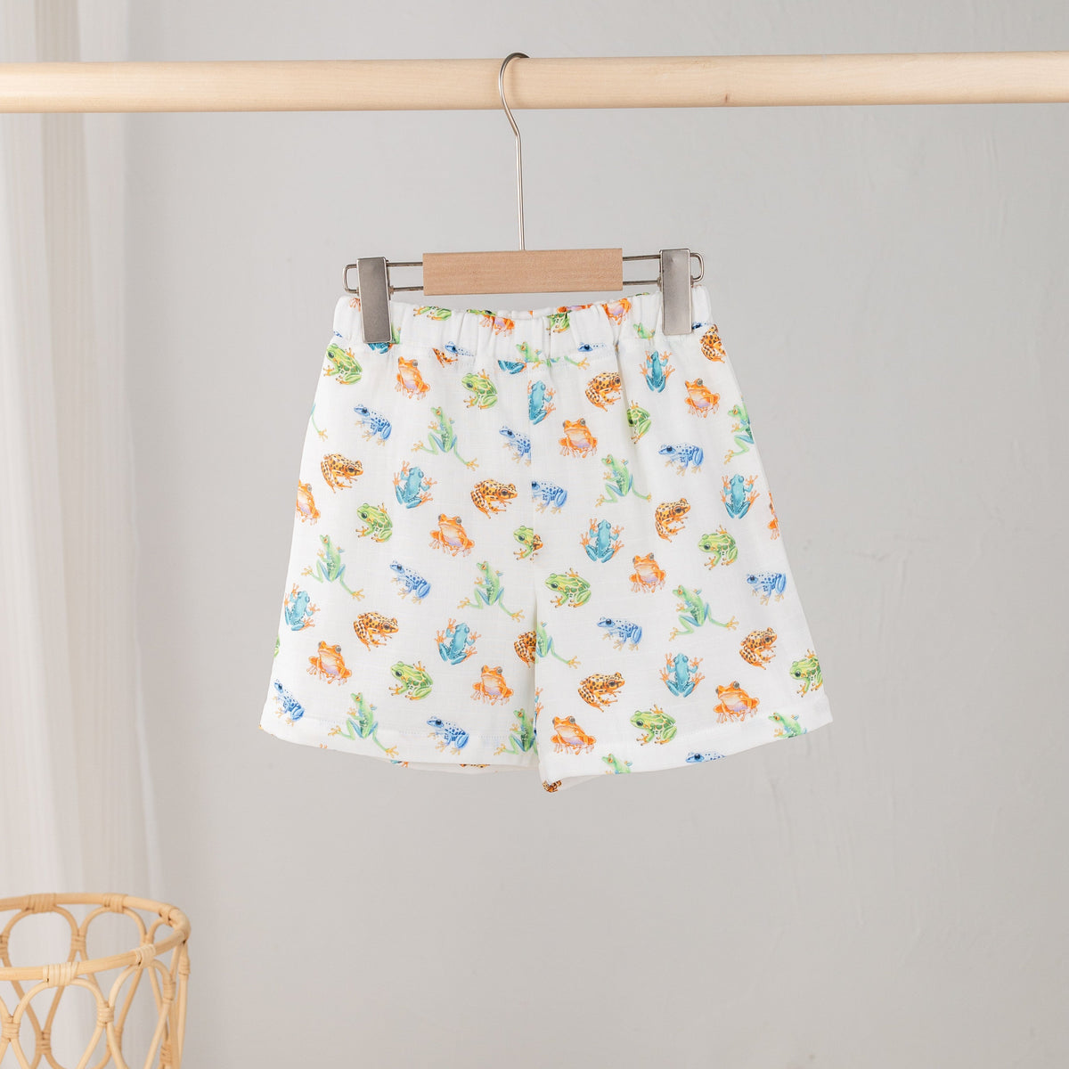 Nola Tawk Toadally Cute Organic Muslin Shorts - Little Miss Muffin Children & Home
