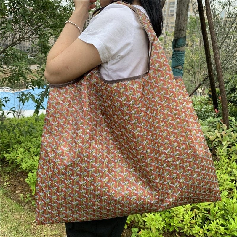 FurDecoration Foldable Large Capacity Shoulder Shopping Bag - Little Miss Muffin Children & Home