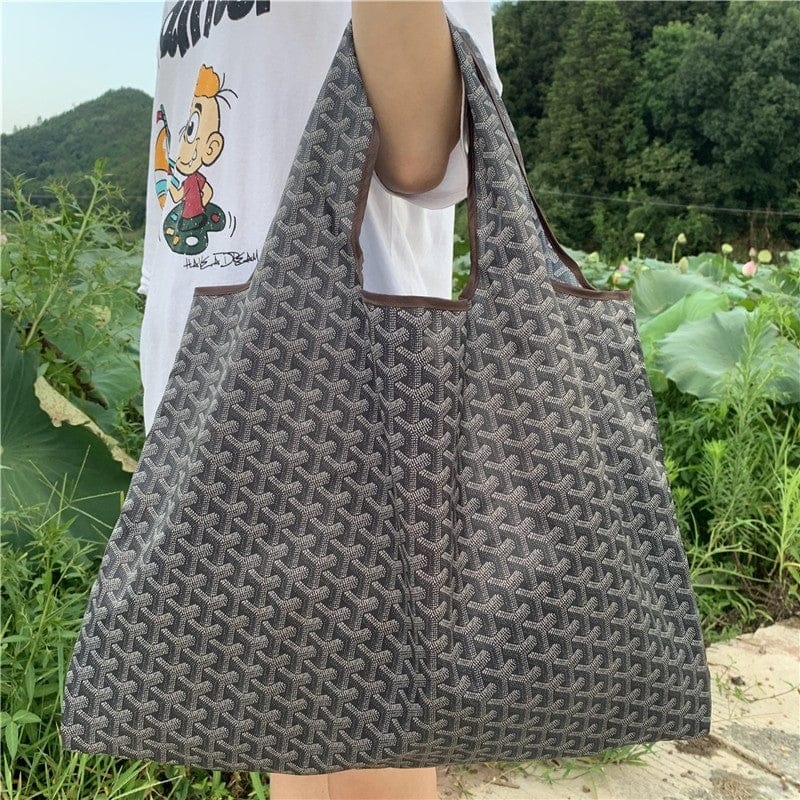 FurDecoration Large Capacity Portable Shoulder Shopping Bag, Available in 3 Colors - Little Miss Muffin Children & Home