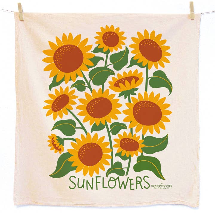The Neighborgoods Hello Sunshine Tea Towel Gift Set - Little Miss Muffin Children & Home