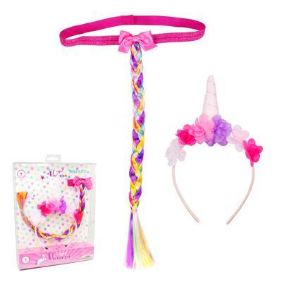 Pink Poppy Pink Poppy Unicorn Headband & Tail Set - Little Miss Muffin Children & Home