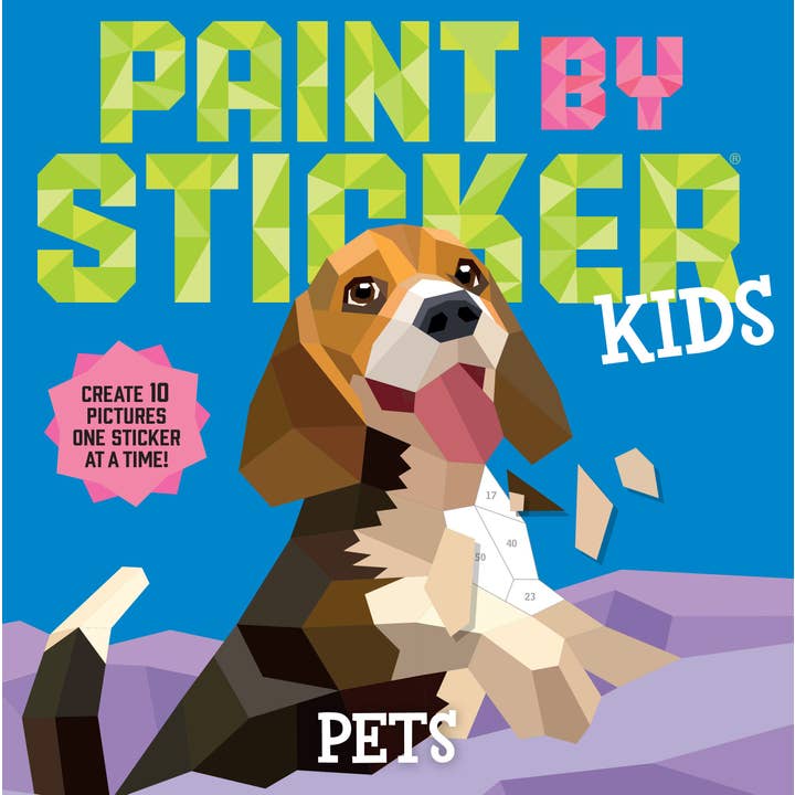 Hachette Book Group Paint by Sticker Kids: Pets - Little Miss Muffin Children & Home