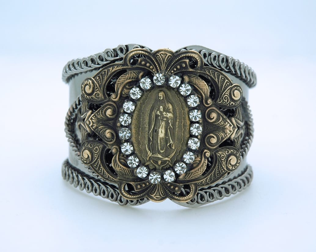 Contreras Designs Vintage Gunmetal Gold Cuff Bracelet - Little Miss Muffin Children & Home