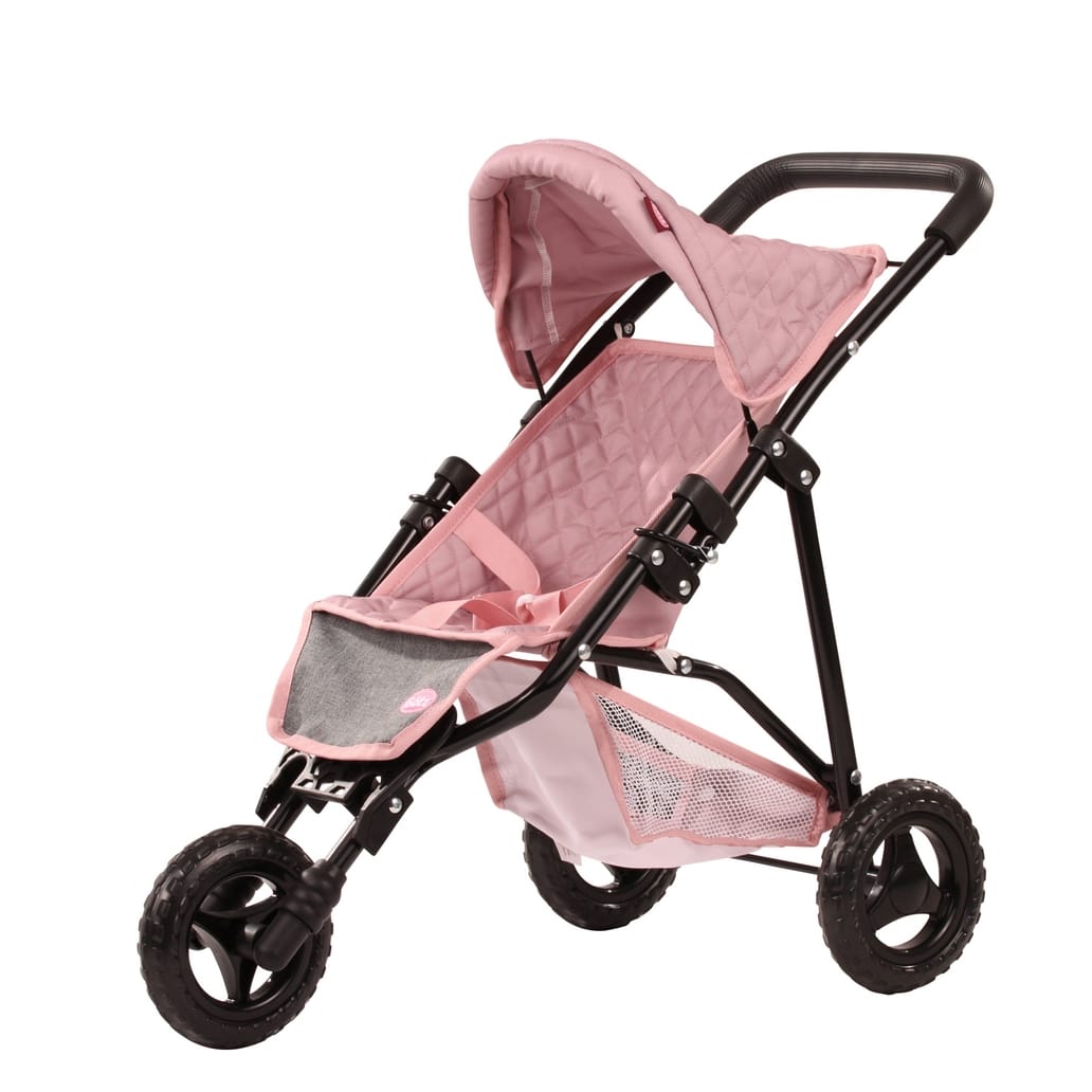 Gotz Gotz Soft Mood 3-Wheel Foldable Doll Stroller, Rose & Grey - Little Miss Muffin Children & Home