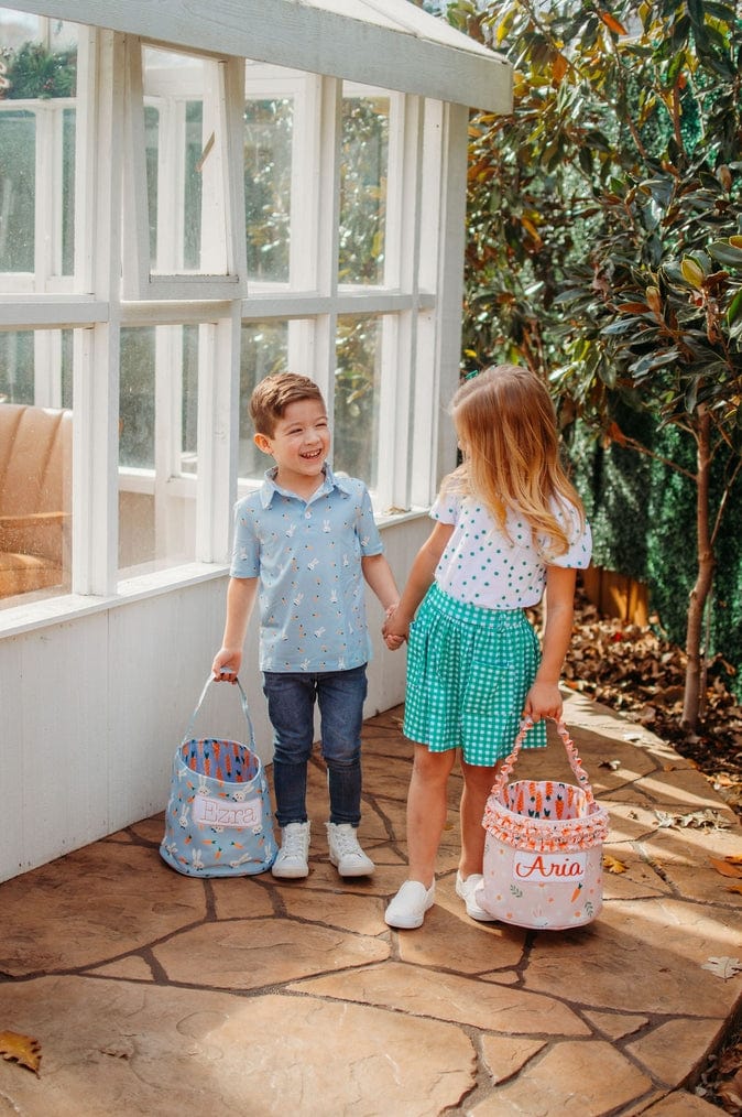 Sugar Bee Clothing Sugar Bee Clothing Carrots Easter Basket - Little Miss Muffin Children & Home
