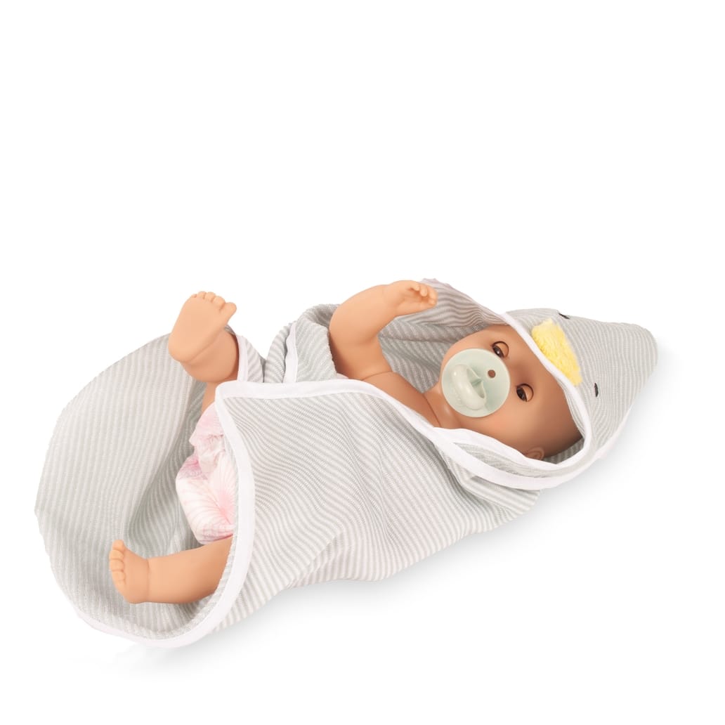 Gotz Gotz Sleepy Aquini Little Duck 13" Soft Bath Baby Doll Set - Little Miss Muffin Children & Home