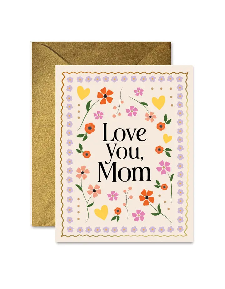 Mosaic Dad Floral Father's Day Greeting Card
