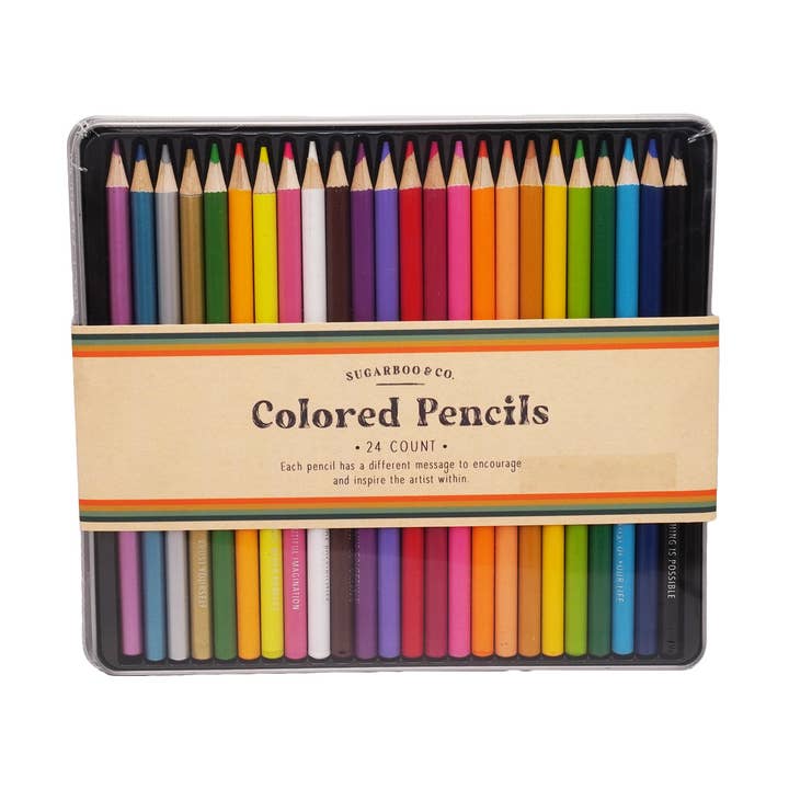 Sugarboo Sugarboo Artist Colored Pencils 24 Count - Little Miss Muffin Children & Home