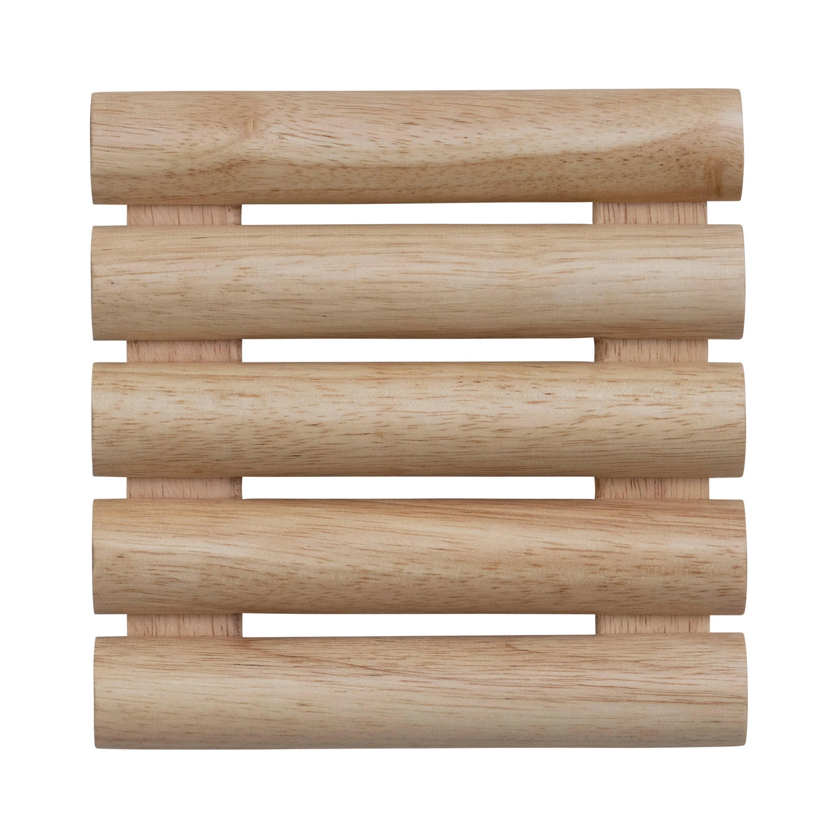 Bloomingville Bloomingville Rubberwood Footed Trivet - Little Miss Muffin Children & Home