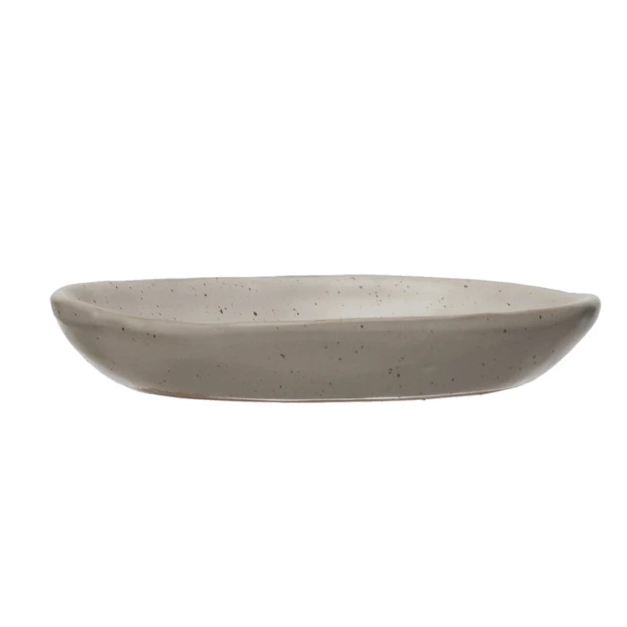 Bloomingville Bloomingville Stoneware Organic Shaped Dish - Little Miss Muffin Children & Home