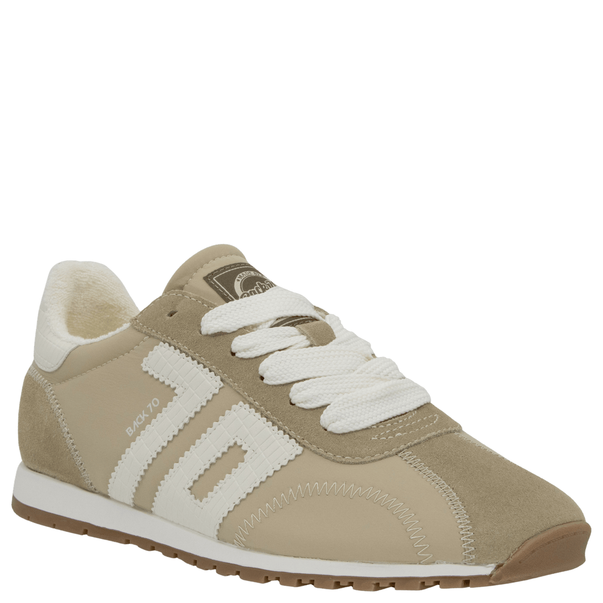 Back 70 Streetwear Asian Sneakers in Almond - Little Miss Muffin Children & Home