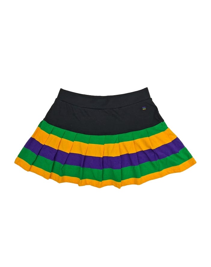 Mardi Gras Creations Mardi Gras Creations Pleated Adult Skort - Black - Little Miss Muffin Children & Home