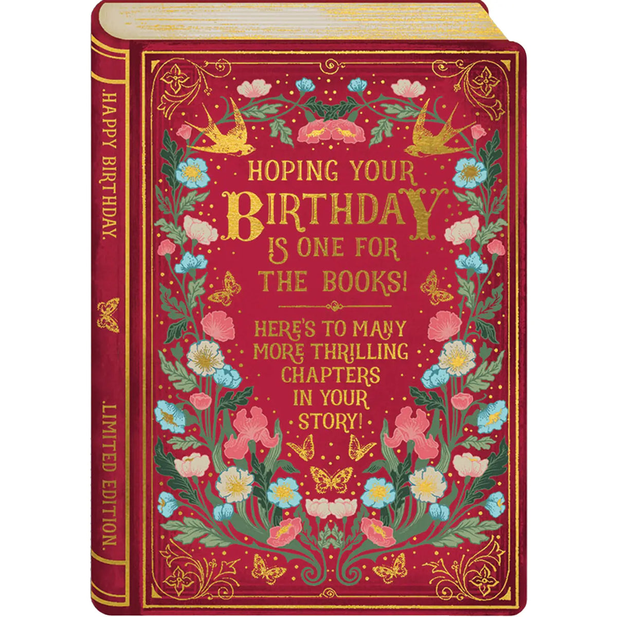 Storybook Birthday Chapters Greeting Card the Art File