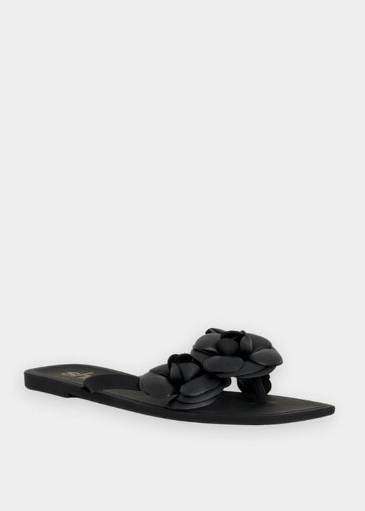 Shu By Shushop Dahlia Jelly Flower Thong Flat Sandal - Little Miss Muffin Children & Home