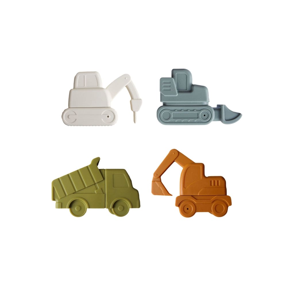 Marlowe & Co Marlowe & Co Construction Silicone Bath Toy Set - Little Miss Muffin Children & Home
