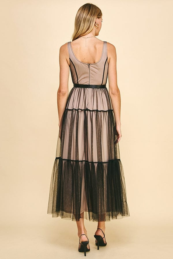 Pinch Pinch Tulle Tiered Maxi Dress - Little Miss Muffin Children & Home