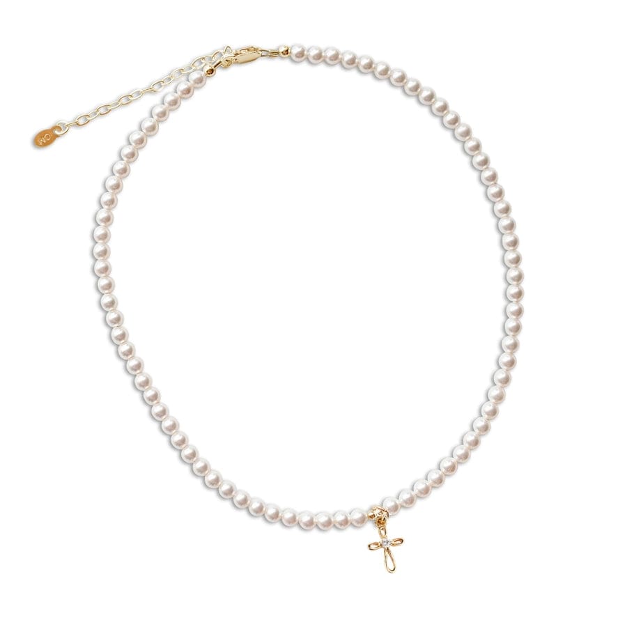 Cherished Moments Cherished Moments First Communion Cross Necklace - Little Miss Muffin Children & Home