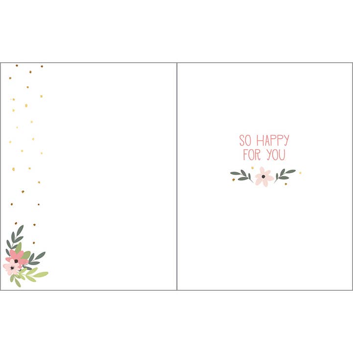 Wedding Dress Wedding Greeting Card