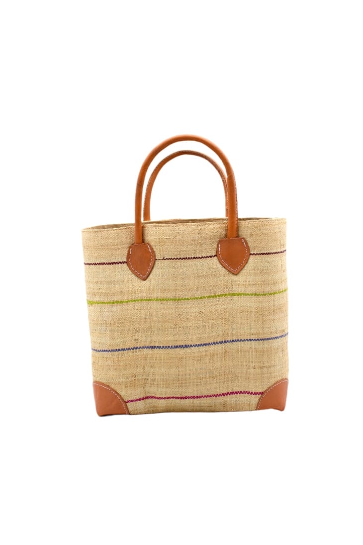 Shebobo Augustine Pinstripe Straw Basket Bag - Little Miss Muffin Children & Home