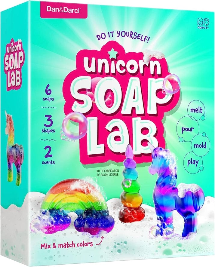 Dan&Darci Dan&Darci Unicorn Soap Making Kit Make Your Own Soap Kits - Little Miss Muffin Children & Home