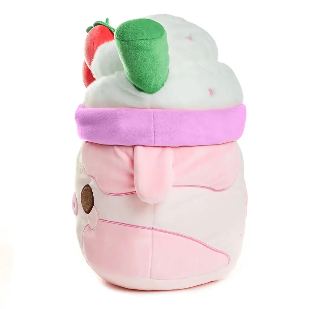 Cuddle Barn Strawberry Mooshake Soft Cute Kawaii Pink Cow Plushie - Little Miss Muffin Children & Home