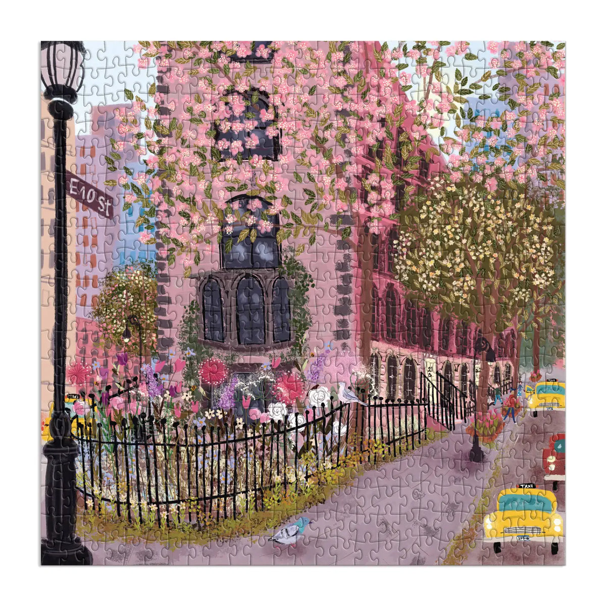 Chronicle Books Blooming Streets 500 Piece Puzzle - Little Miss Muffin Children & Home